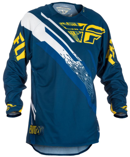 Fly Racing - Fly Racing Evolution 2.0 Jersey - 371-221S - Navy/Yellow/White - Small