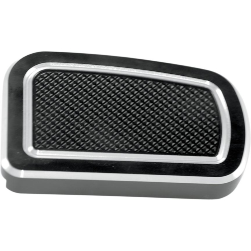 Eddie Trotta Designs - Eddie Trotta Designs Rear Brake Pedal Cover - Black Anodized - TC-979B
