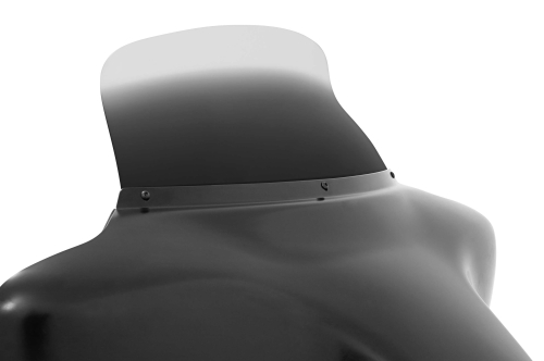 Memphis Shades - Memphis Shades Spoiler Windshield - 9in. - Ghost - MEP8598