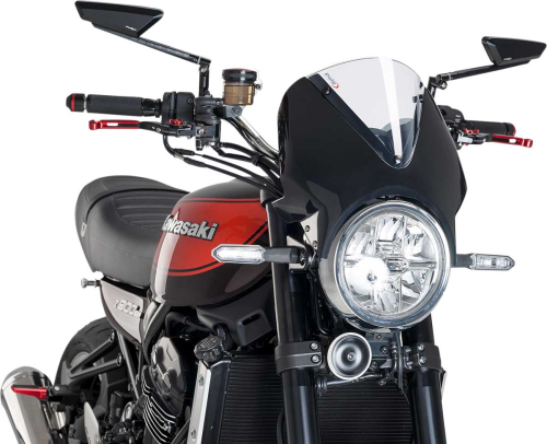 PUIG - PUIG Vision Windscreen - Black Fairing - Clear - 003NW