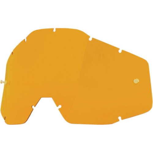 100% - 100% Dual Anti-Fog Lens for Racecraft/Accuri Goggles - Persimmon - 51001-046-02