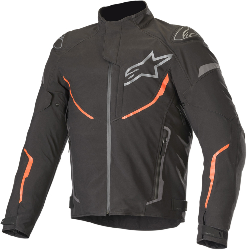 Alpinestars - Alpinestars T-Fuse Sport Waterproof Jacket - 3207219-1030-L - Black/Red Fluorescent - Large