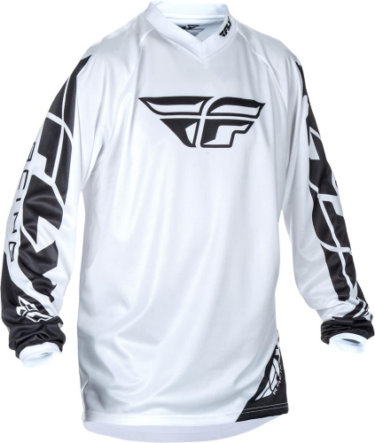 Fly Racing - Fly Racing Universal Youth Jersey (2018) - 370-994YX - White - X-Small