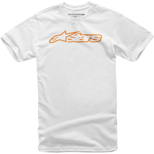 Alpinestars - Alpinestars Blaze Youth T-Shirt - 308720002040XS - White/Orange - X-Small