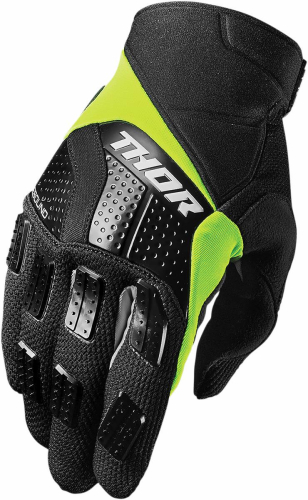 Thor - Thor Rebound Gloves (2018) - XF-2-3330-3876 - Black/Lime - X-Small