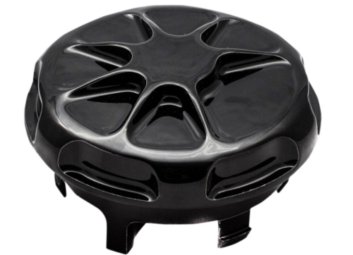 LA Choppers - LA Choppers Fusion Dummy Gas Cap - Decadent Black Powdercoat - LA-F320-01B
