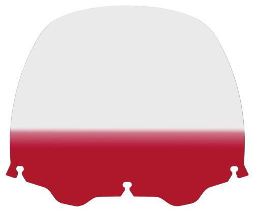 Memphis Shades - Memphis Shades Standard Windshield - 15in. - Gradient Ruby - MEP8132