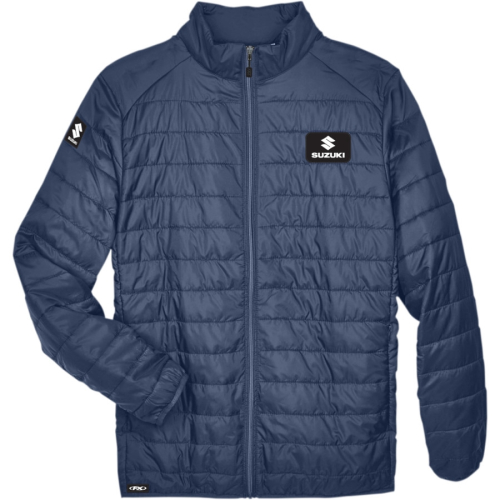 Factory Effex - Factory Effex Suzuki Puffer Jacket - 25-85416 - Navy - X-Large