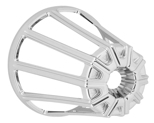 Arlen Ness - Arlen Ness Monster Sucker Air Cleaner Cover - 10-Gauge - Chrome - 81-101