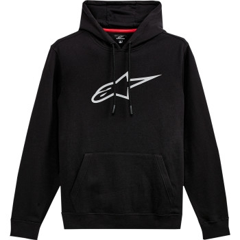 Alpinestars - Alpinestars Ageless Pullover Hoodie - 1212-513201011L - Black/Gray - Large
