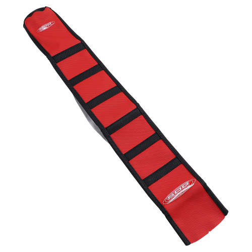 SDG - SDG 6-Rib Gripper Seat Cover - Red top/Black sides/Black ribs - 95943KRK
