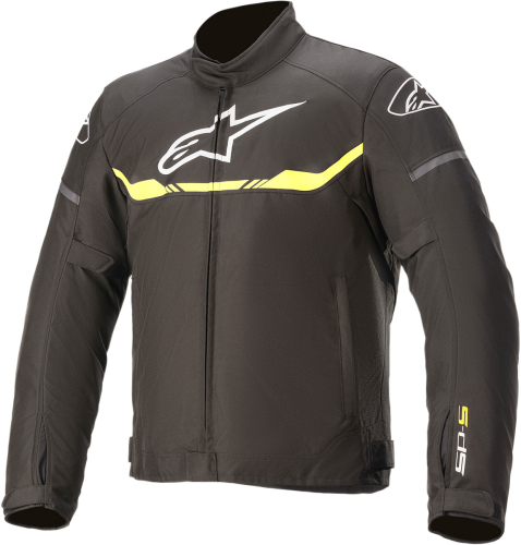 Alpinestars - Alpinestars T-SPS Waterprooof Jacket - 3200120-155-5X - Black/Yellow Fluo - 5XL