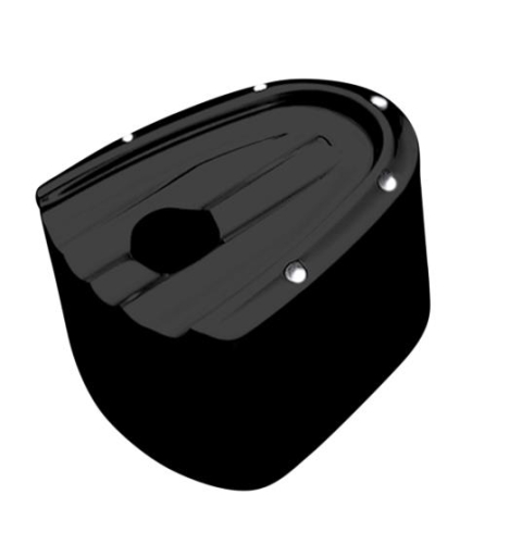 Covingtons - Covingtons Ignition Switch Knob Cover - Dimpled - Black - C1250-B