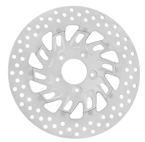 Performance Machine - Performance Machine Virtue 11.8in. Two-Piece Brake Rotor - Supra Chrome - 01331802SUPRSCH