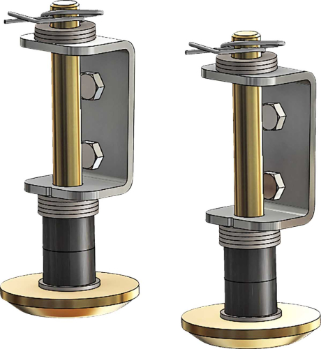 KFI Products - KFI Products Plow Skid Kit - 2-Pack - 105170-R