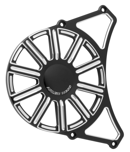 Arlen Ness - Arlen Ness 10-Gauge Front Pulley Cover - Black - P1164