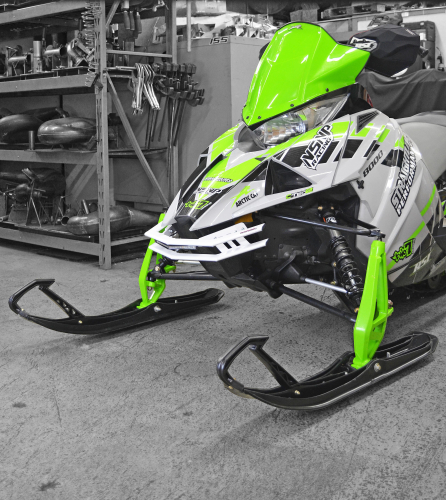 Straightline Performance - Straightline Performance Sport Aluminum Front Bumper - AC Green - 181-102-AC Green