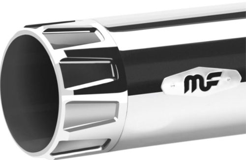 MagnaFlow - MagnaFlow 4in. Knock Out Slip-On Muffler - Chrome w/ Chrome End Caps - 7202301