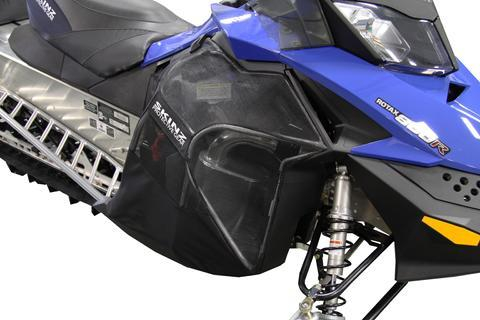 Skinz Protective Gear - Skinz Protective Gear Helium Narrow Side Panel Kit - Flat Black - SAFSP450-BK