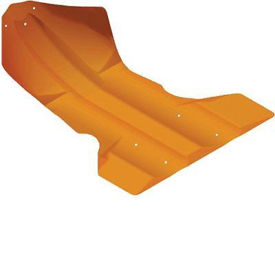 Skinz Protective Gear - Skinz Protective Gear Float Plate - Orange - PFP300-ORG