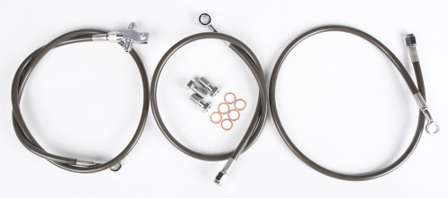 Streamline - Streamline 3-Line Brake Line Kit (+2in.) - Smoke - YFZ450-F-2SMOKE