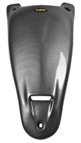 Maier Mfg - Maier Mfg Scooped Hood - Black Carbon Fiber - 50961-30