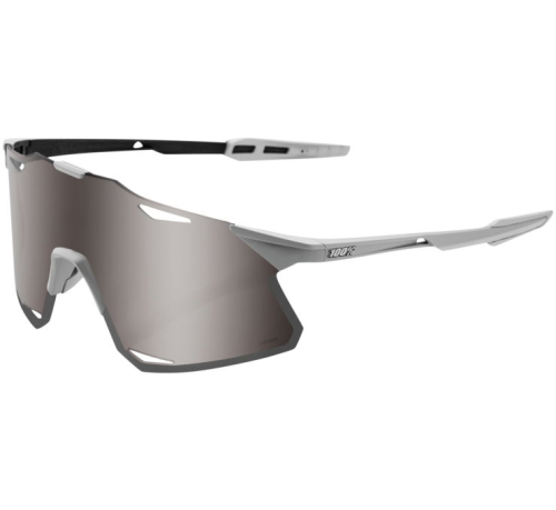 100% - 100% Hypercraft Sunglasses - 60000-00004 - Matte Stone Gray / Silver Lens - OSFM