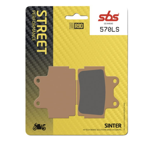 SBS - SBS Sintered-Street Rear Brake Pads - 570LS