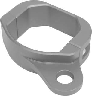 ModQuad - ModQuad 2in. Vertical Flag Mount - Gray - FLAG-PRO-G