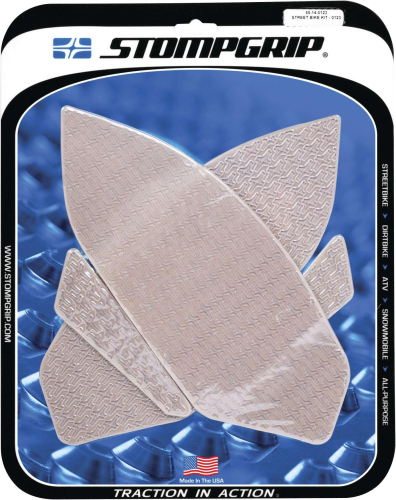 Stompgrip - Stompgrip Icon Tank Kits - Clear - 55-14-0123H