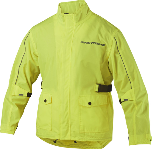 Firstgear - Firstgear Splash Rain Jacket - 1001-0226-4854 - Hi-Vis - Large