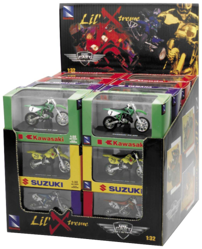 New Ray Toys - New Ray Toys Dirt Bike and Quad 1:32 Scale Motorcycle Assortment - SS-06227S
