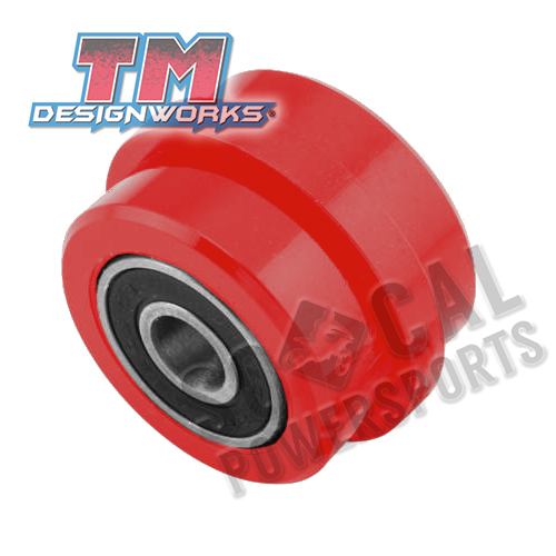 T.M. Designworks - T.M. Designworks Powerlip Chain Roller - Red - PLR-HUQ-RD