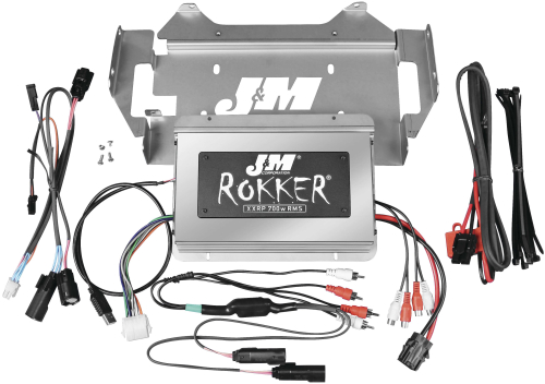J&M - J&M Rokker XXRP 700W Amplifier Kit - JAMP-700HC14SGP