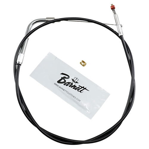 Barnett - Barnett Black Vinyl Idle Cable (+6in.) - 101-30-40012-06