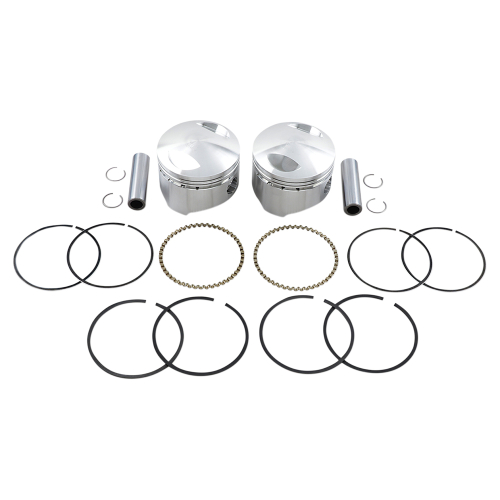 Wiseco - Wiseco K Piston Kit (80ci., Domed) - .010in. Oversize to 3.507in., 7:1 Compression - K1614