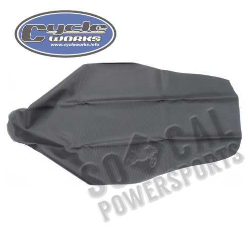 Quad Works - Quad Works Cycle Works Seat Cover - Gripper Black - 36-41200-01