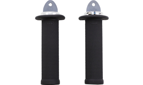 ODI - ODI Ruffian ATV/PWC Grips - Black/Silver - J33RFB-S