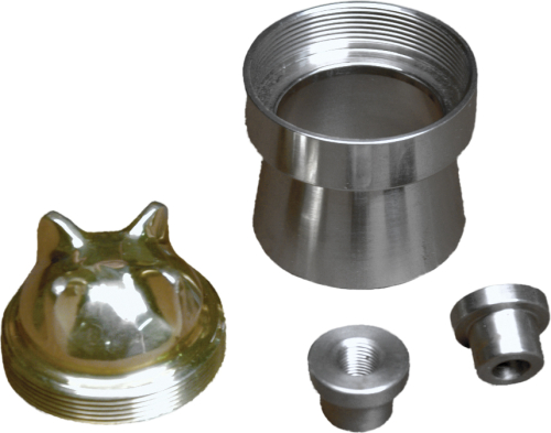 Nash Motorcycle Company - Nash Motorcycle Company Creepster Fill Cap - Brass - CFCB