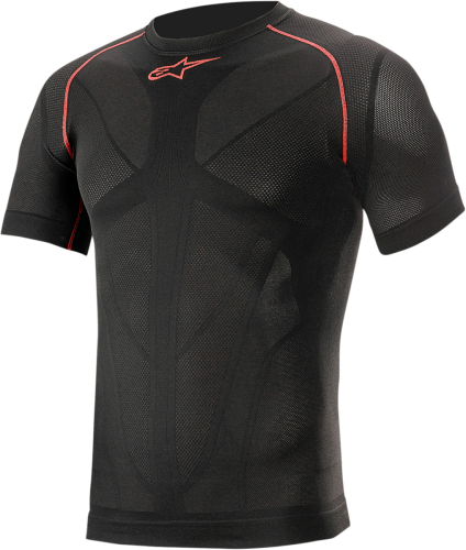Alpinestars - Alpinestars Ride Tech V2 Top Short Sleeve Summer - 4752721-13-MLS - Black Gray - Md-Lg