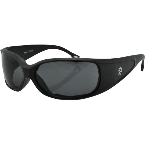 Zan Headgear - Zan Headgear Colorado Foam Frame Sunglasses - EZCO001 - Matte Black/Smoke Lens