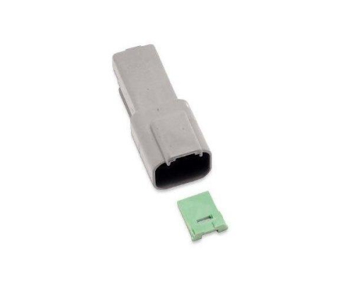 Namz - Namz Deutsch Receptacle - 2-Pin - Gray - DR-2G