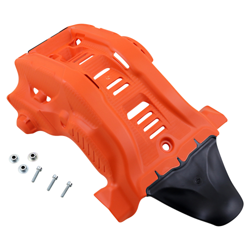 Acerbis - Acerbis Skid Plate - Orange 16/Black - 2791685321