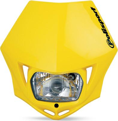 Polisport - Polisport MMX Universal Headlight - Yellow - 8663500004