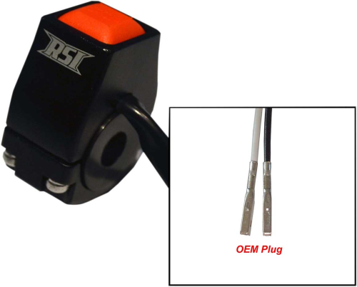 RSI Racing - RSI Racing Kill Switch with Stock Connector - KS-S1-BLACK