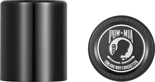 Figurati Designs - Figurati Designs Docking Hardware Cover - Black with POW MIA - FD50-DC-2530-BK