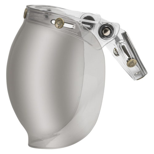 G-Max - G-Max Universal 3-Snap Flip-Up Bubble Shield - Smoke - G002013