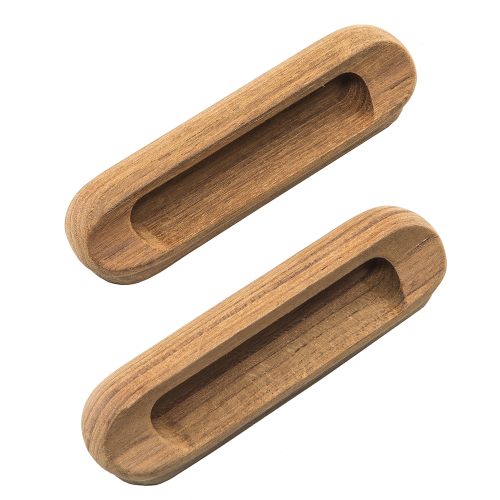 Whitecap - Whitecap Teak Oblong Drawer Pull - 4-1/16"L - 2 Pack