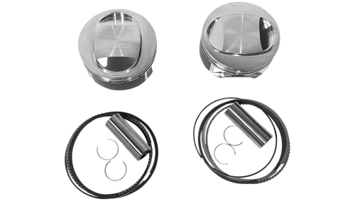 Revolution Performance - Revolution Performance Big Bore Piston Kit (113in. Domed) - Bore 4-1/16in. - Stroke 4-3/8in. - 10.6:1 Compression - RP301-120W