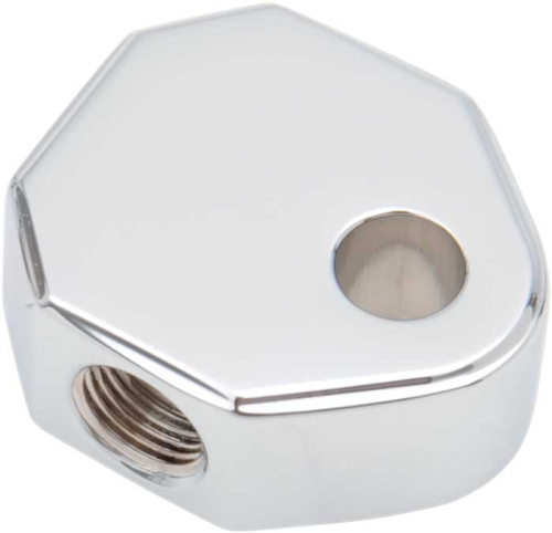 Drag Specialties - Drag Specialties Brake Tee with Three 1/8in. NPT Holes - 304039